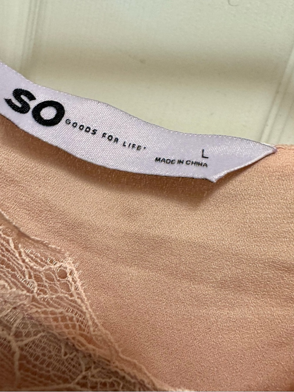 SO Blush Lace-Trim Swiss Dot Camisole - Picture 2 of 6